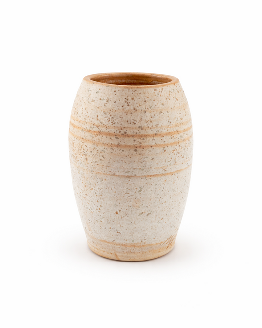 Constantin - vase - terracotta with off white wash