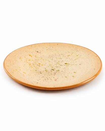 Mihai - main plate - off white with speckles