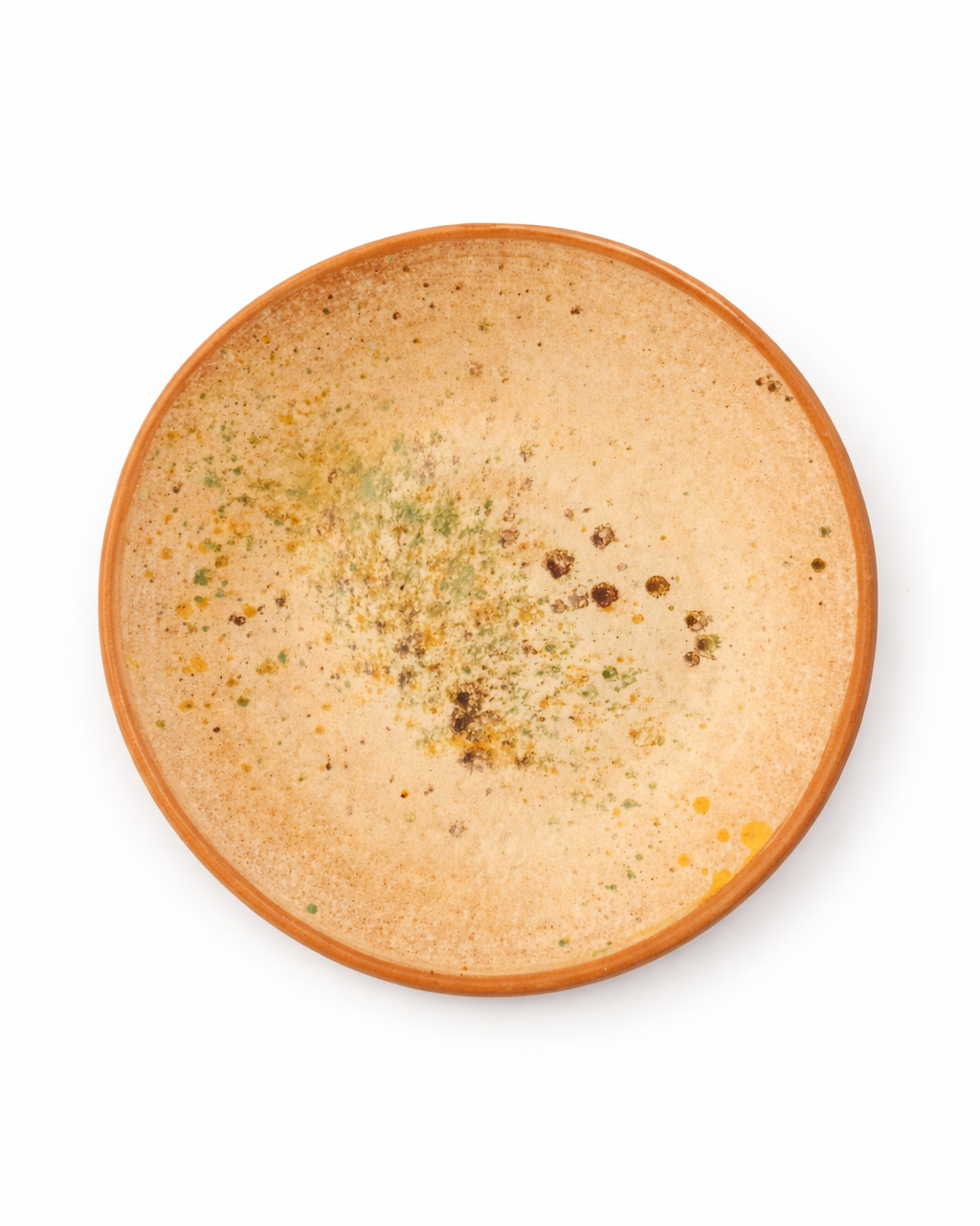 Elena - starter plate - off white with speckles