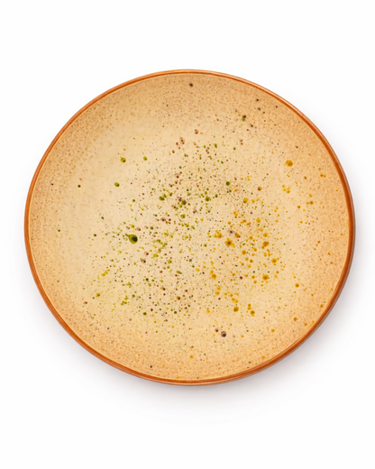 Mihai - main plate - off white with speckles