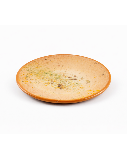 Elena - starter plate - off white with speckles