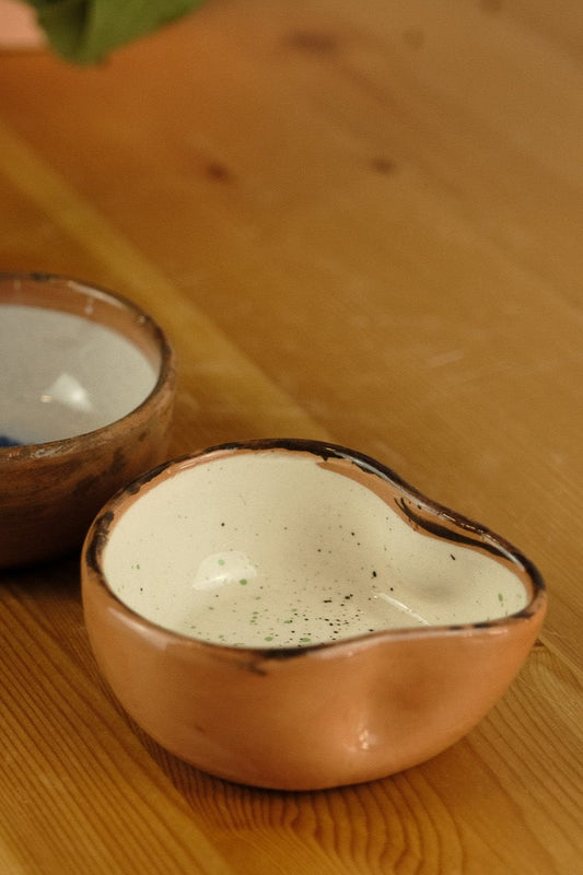 Sauce bowl - handmade ceramic - beige